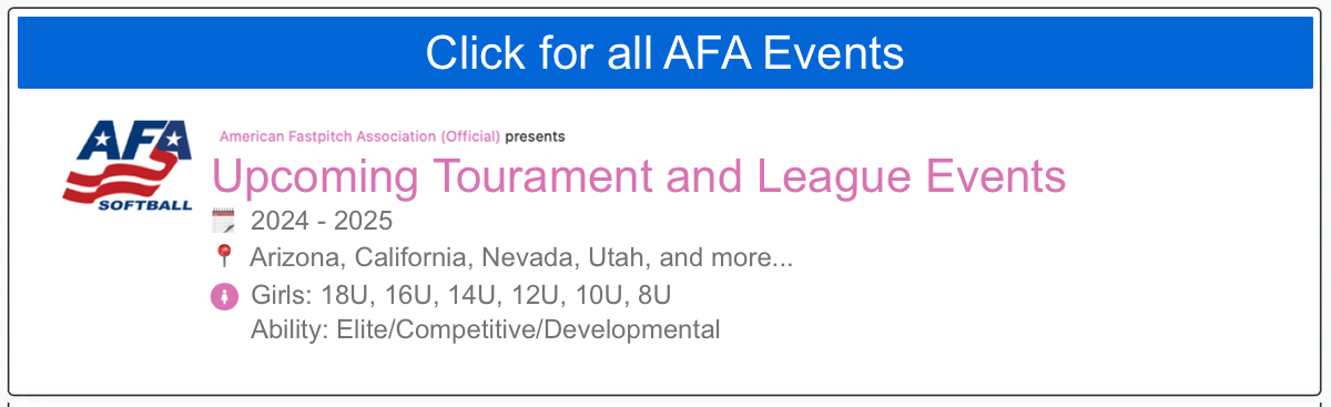 Click for all AFA events