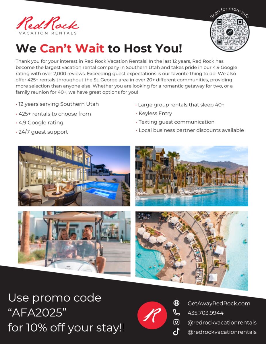 Partner Discount Flyer.pdf - 3 Red Rock Vacation Rentals Flyer
