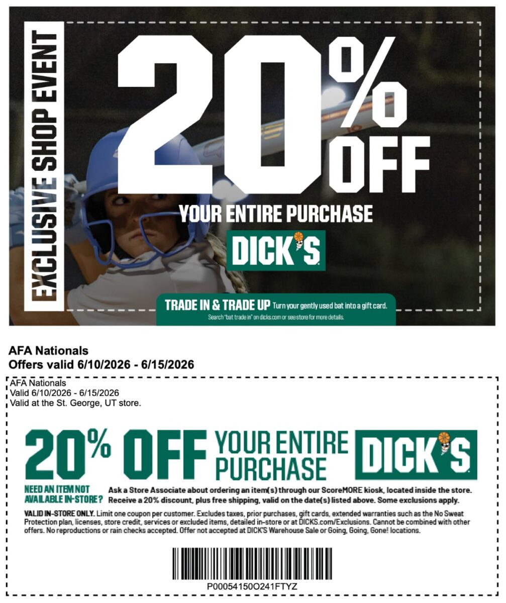 Dicks Sporting Goods Coupon