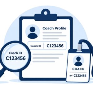find your coach id